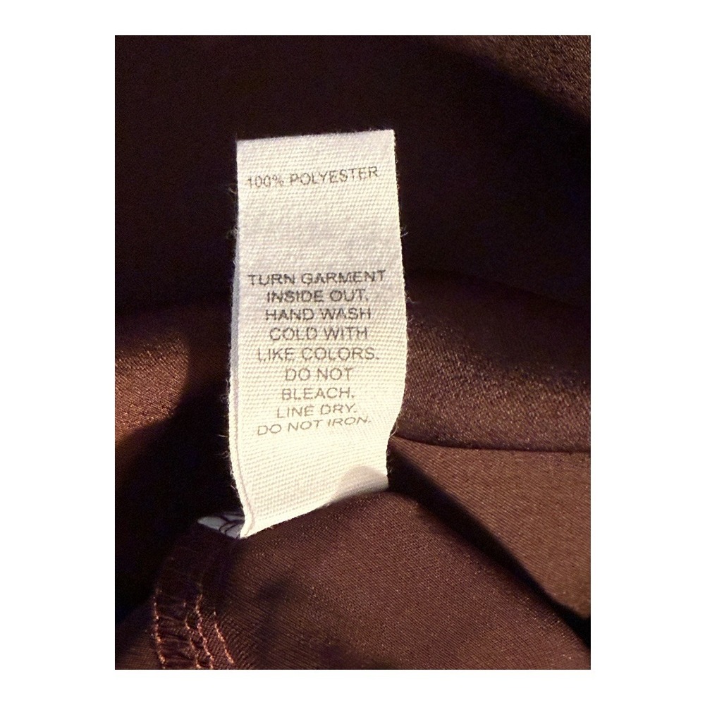 DANSKIN‎ Womens Top Long Sleeve Button Down Sleep Shirt Blouse Size Large NWT - Picture 6 of 6